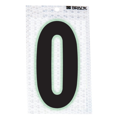 BRADY 3 IN SELF ADHESIVENUMBER 0 10/PACK-BRADY WORLDWIDE-262-3010-0