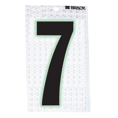 BRADY 3 IN SELF ADHESIVENUMBER 7 10/PACK-BRADY WORLDWIDE-262-3010-7