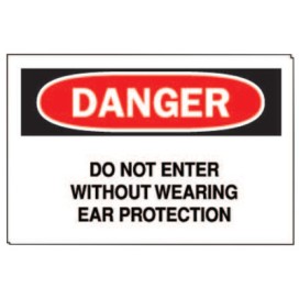 ADMITTANCE SIGN  B-555 10IN H X 14IN W-BRADY WORLDWIDE-262-40652