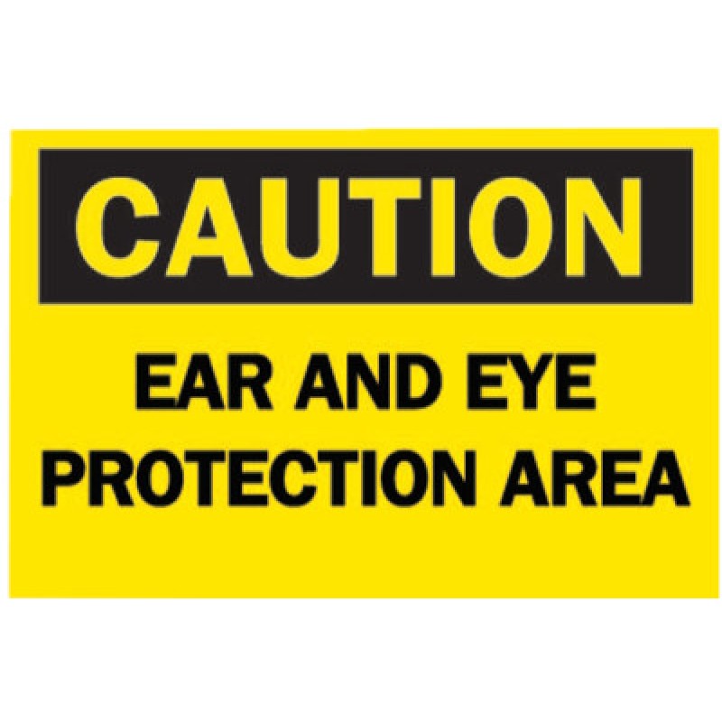 PROTECTIVE WEAR SIGN  B-555  10IN H X 14IN W-BRADY WORLDWIDE-262-42772