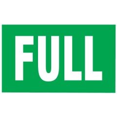 GAS CYLINDER LABELS  3INH X 5IN W-BRADY WORLDWIDE-262-60308