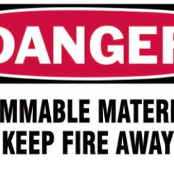 GAS CYLINDER LABELS  3INH X 5IN W-BRADY WORLDWIDE-262-60312