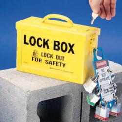 GROUP LOCK BOX - YELLOW-BRADY WORLDWIDE-262-65672