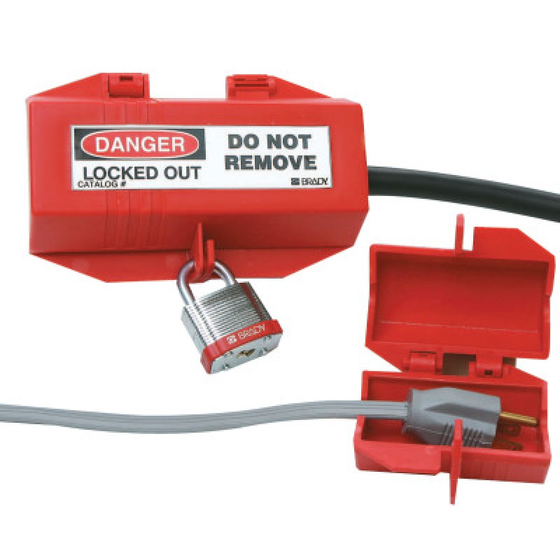 BRADY PLUG LOCKOUT - SMALL-BRADY WORLDWIDE-262-65674