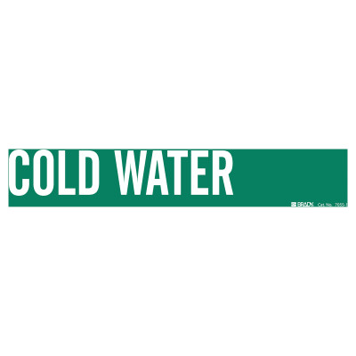 SELF-STICKING VINYL PIPEMARKER-BRADY WORLDWIDE-262-7055-1