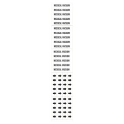 MEDICAL GAS PIPE MARKER- US-BRADY WORLDWIDE-262-7186-3C