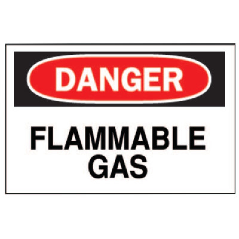 CHEMICAL AND HAZARDOUS MATERIALS SIGN-BRADY WORLDWIDE-262-72230