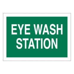 EYE WASH STATION SIGN 7X10-BRADY WORLDWIDE-262-72722