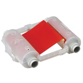 GLOBALMARK RIBBON  4.11IN X 200FT  RED-BRADY WORLDWIDE-262-76743
