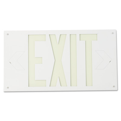 BRADYGLO HIGH PERFORMANCE PHOTOLUM EXIT SIGN-BRADY WORLDWIDE-262-80753
