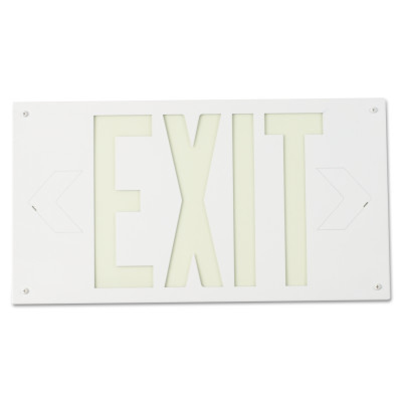 BRADYGLO HIGH PERFORMANCE PHOTOLUM EXIT SIGN-BRADY WORLDWIDE-262-80753