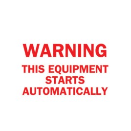 MACHINE AND OPERATIONALSIGN B-302 7IN H X10IN W-BRADY WORLDWIDE-262-88324