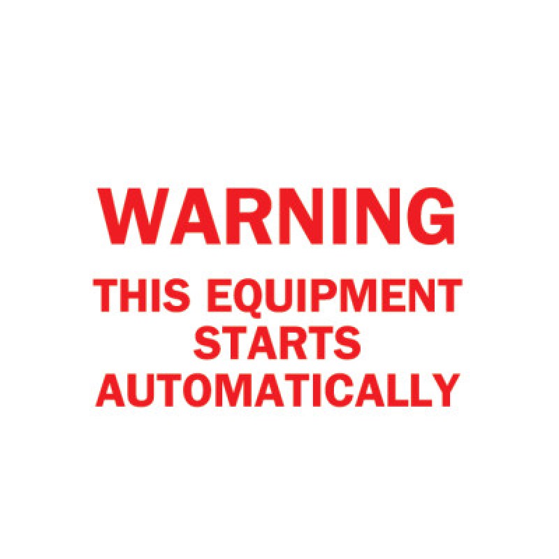 MACHINE AND OPERATIONALSIGN B-302 7IN H X10IN W-BRADY WORLDWIDE-262-88324