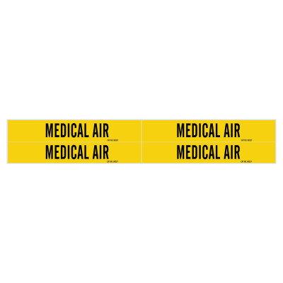 CO2 MEDICAL GAS PIPE MARKER FOR 1"TO 2-1/2" PIPE-BRADY WORLDWIDE-262-90307