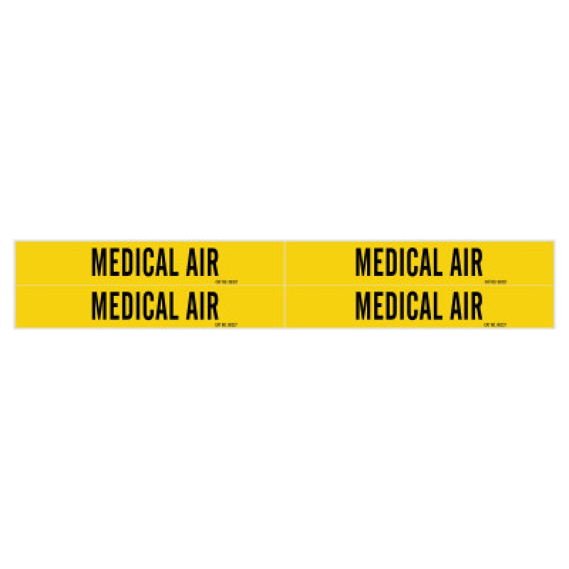CO2 MEDICAL GAS PIPE MARKER FOR 1"TO 2-1/2" PIPE-BRADY WORLDWIDE-262-90307