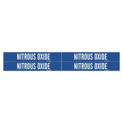 NITROUS OXIDE GAS PIPE MARKER FOR 1" TO 2-1/2" P-BRADY WORLDWIDE-262-90333