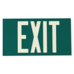 EXIT AND DIRECTIONAL SIGN-BRADY WORLDWIDE-262-90887