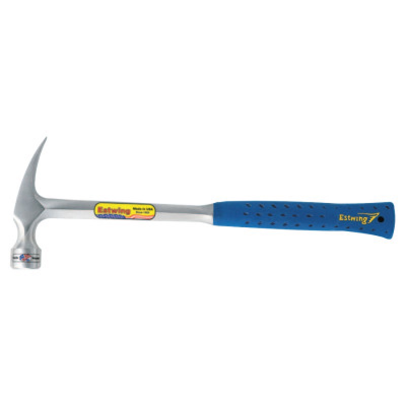 22-OZ. MILLED FACE CURVED CLAW HAMMER LONG-ESTWING MFG COM-268-E3-22CM
