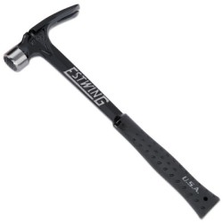 19 OZ SOLID STEEL FRAMING HAMMER WITH MILLED FAC-ESTWING MFG COM-268-EB-19SM