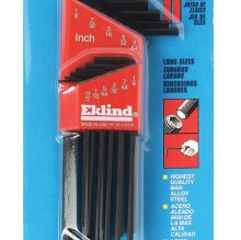 11PC. INCH L-WRENCH HEXKEY SET LONG ARM-EKLIND TOOL COM-269-10211