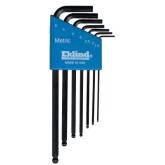 7-PC BALL-HEX-L METRICHEX KEY SET-EKLIND TOOL COM-269-13607