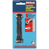 #91-S .050-3/16 SIZE FOLD-UP HEX KEY SET-EKLIND TOOL COM-269-20912