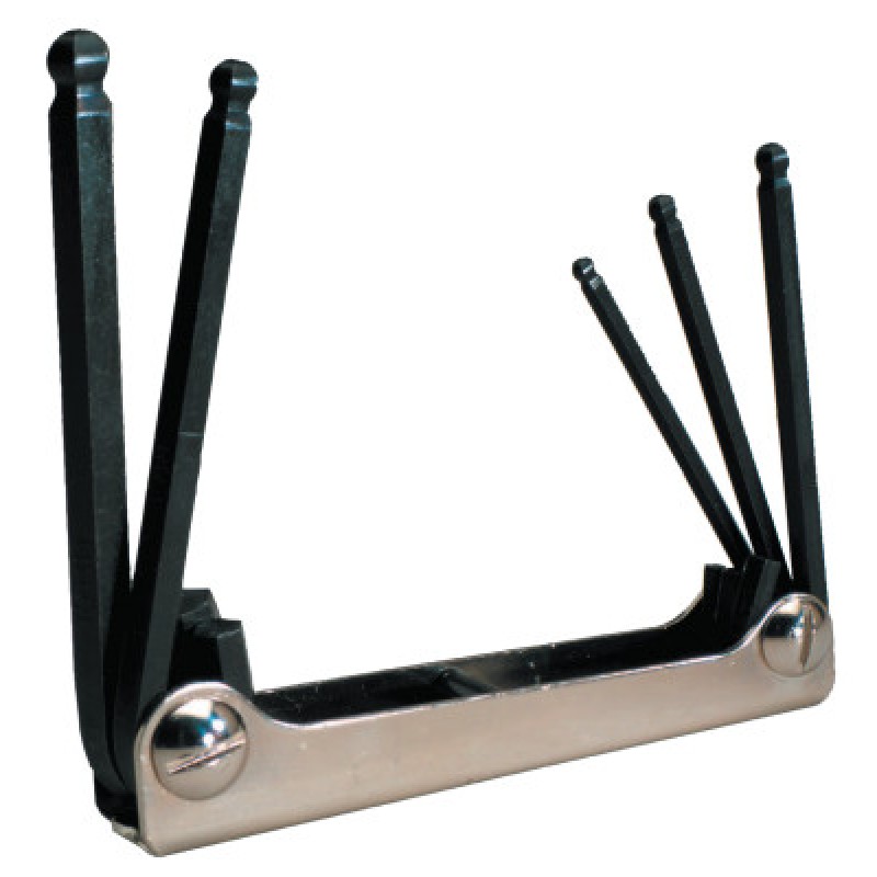 5.3(LARGE) 5-PC. METRICFOLD-A-BALL FOLD-UP KEY-EKLIND TOOL COM-269-21159