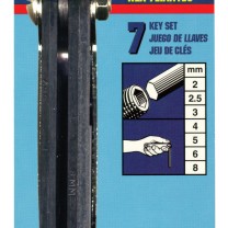 M27 METRIC SIZE HEX KEYSET-EKLIND TOOL COM-269-21172
