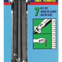 7 IN 1 TORX FOLD-UP KEYSET-EKLIND TOOL COM-269-22571