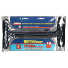9" HEX KEY SET W/POUCH 10PC-EKLIND TOOL COM-269-33910
