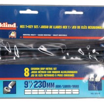 2MM - 10MM T-HANDLE HEXSET W/POUCH 8 K-EKLIND TOOL COM-269-55198