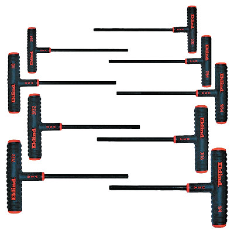 9 KEY POWER T KEY SET INVINYL POUCH 6" ARM-EKLIND TOOL COM-269-60609