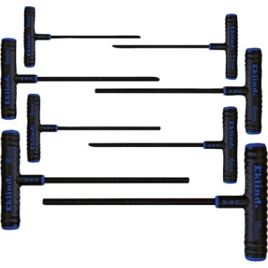 8 KEY METRIC HEX POWER TKEY SET IN POUCH 9"ARM-EKLIND TOOL COM-269-64908