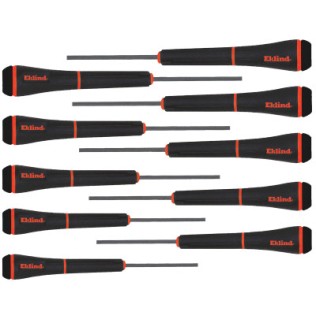 10PC HEX .028-5/32" SCREWDRIVER SET-EKLIND TOOL COM-269-92300