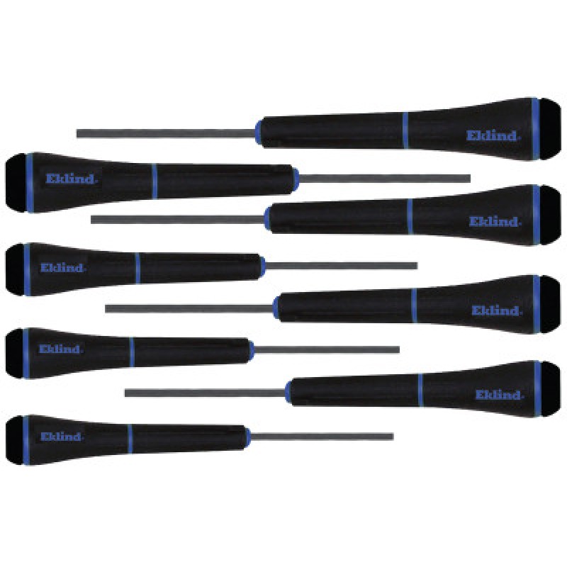 8PC HEX .71-4MM SCREWDRIVER SET-EKLIND TOOL COM-269-92400