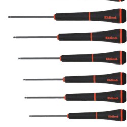 8PC BALL-HEX .050-5/32"SCREWDRIVER SET-EKLIND TOOL COM-269-92500