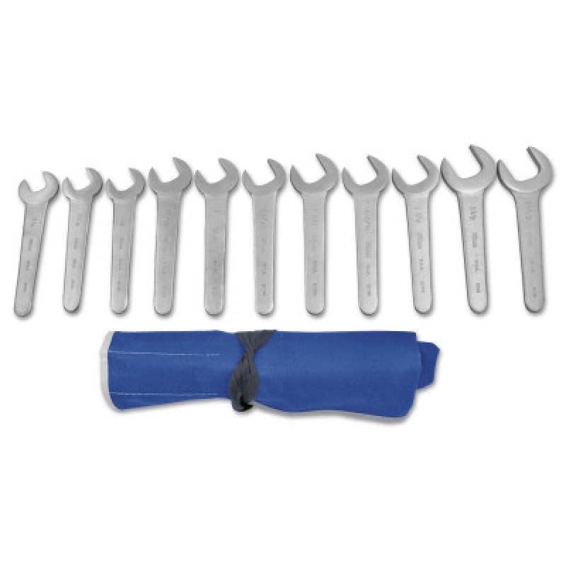 11 PIECE CHROME ANGLE SERVICE WRENCH SET-MARTIN *276*-276-SW11KM