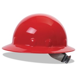 RED THERMOPLASTIC SUPERLECTRIC HARD HAT-W/-HONEYWELL-SPERI-280-E1RW15A000