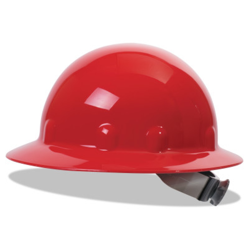 RED THERMOPLASTIC SUPERLECTRIC HARD HAT-W/-HONEYWELL-SPERI-280-E1RW15A000