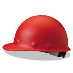 P2A HARD HAT  RED  RATCHET W/ QUICKLOK-HONEYWELL-SPERI-280-P2AQRW15A000