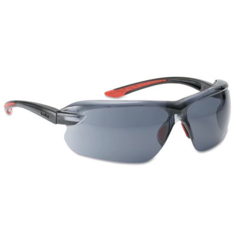 IRI-S SMOKE PC ASAF-PLATINUM/BLACK & GREY-BOLLE SAFETY-286-40182