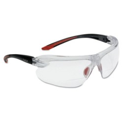 IRI-S CLEAR PC ASAF-PLATINUM/BLACK & RED-BOLLE SAFETY-286-40223