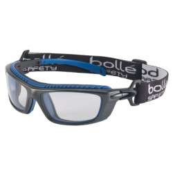 BAXTER SAFETY GLASS WITHFOAM  CLEAR LENS-BOLLE SAFETY-286-40276