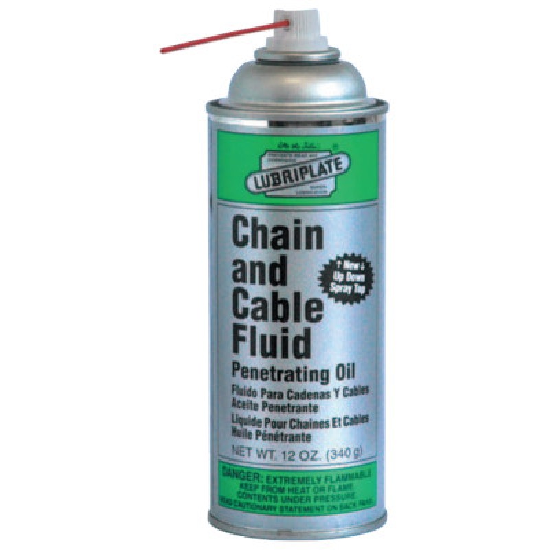 12 OZ CHAIN & CABLE FLUID AEROSOL-FISKE BROS *293-293-L0135-063