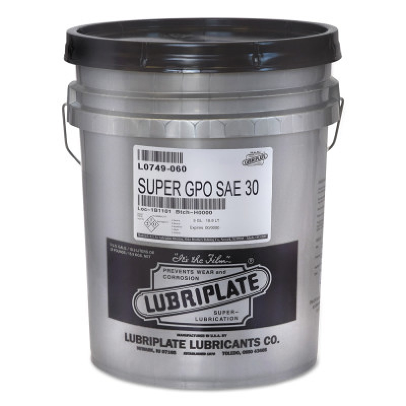 74960 SUPER GPO MOTOR OIL SAE 30-FISKE BROS *293-293-L0749-060