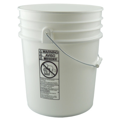 5 GALLON PLASTIC BUCKETW/LID-FREUND CAN *302-302-1141T05