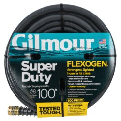 FLEXOGEN SUPER DUTY HOSE5/8"X100' GRAY-FISKARS/GILMOUR-305-874001-1002