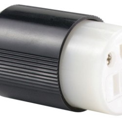 EATON CROUSE-HINDS-15 AMP BLK CONNECTOR BODY IND GRADE AUTO GRIP-COOPER WIRING-309-5269N