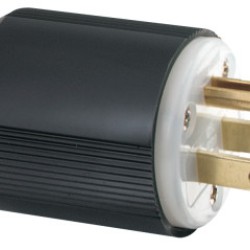 EATON CROUSE-HINDS-15 AMP BLK PLUG INDUSTRIAL GRADE AUTO GRIP-COOPER WIRING-309-WD5266N