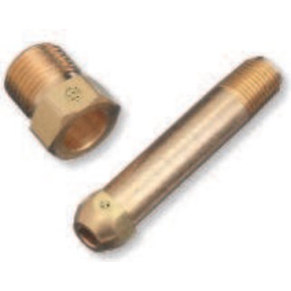 CGA 296 NIPPLE 1/4MPT-WESTERN-312-29-3